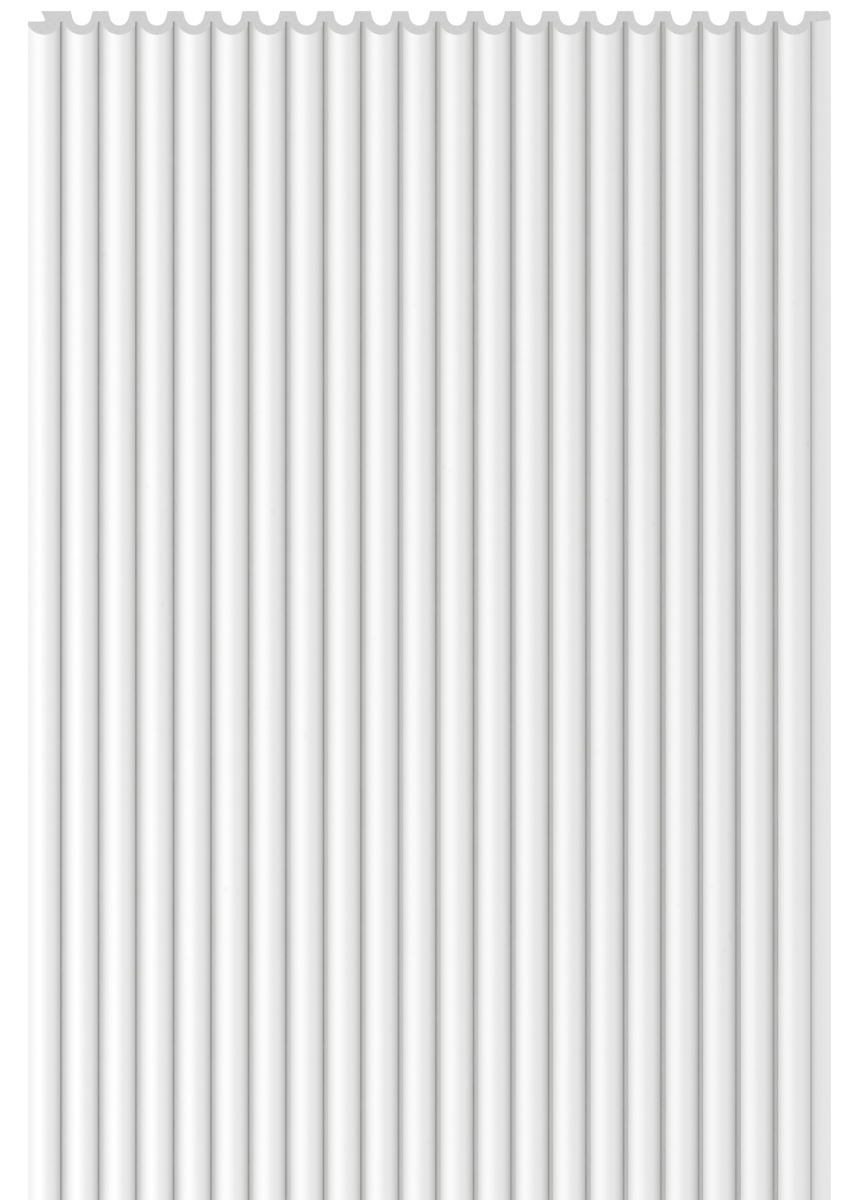 VOX Linerio XS-Line Panneaux muraux ovales - Blanc