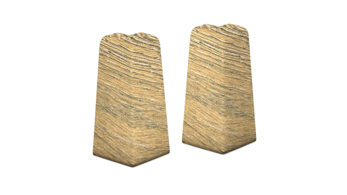 Prinz angles extérieurs pour MDF-sockeleiste 18 x 58 mm n° 809. - Evanos oak