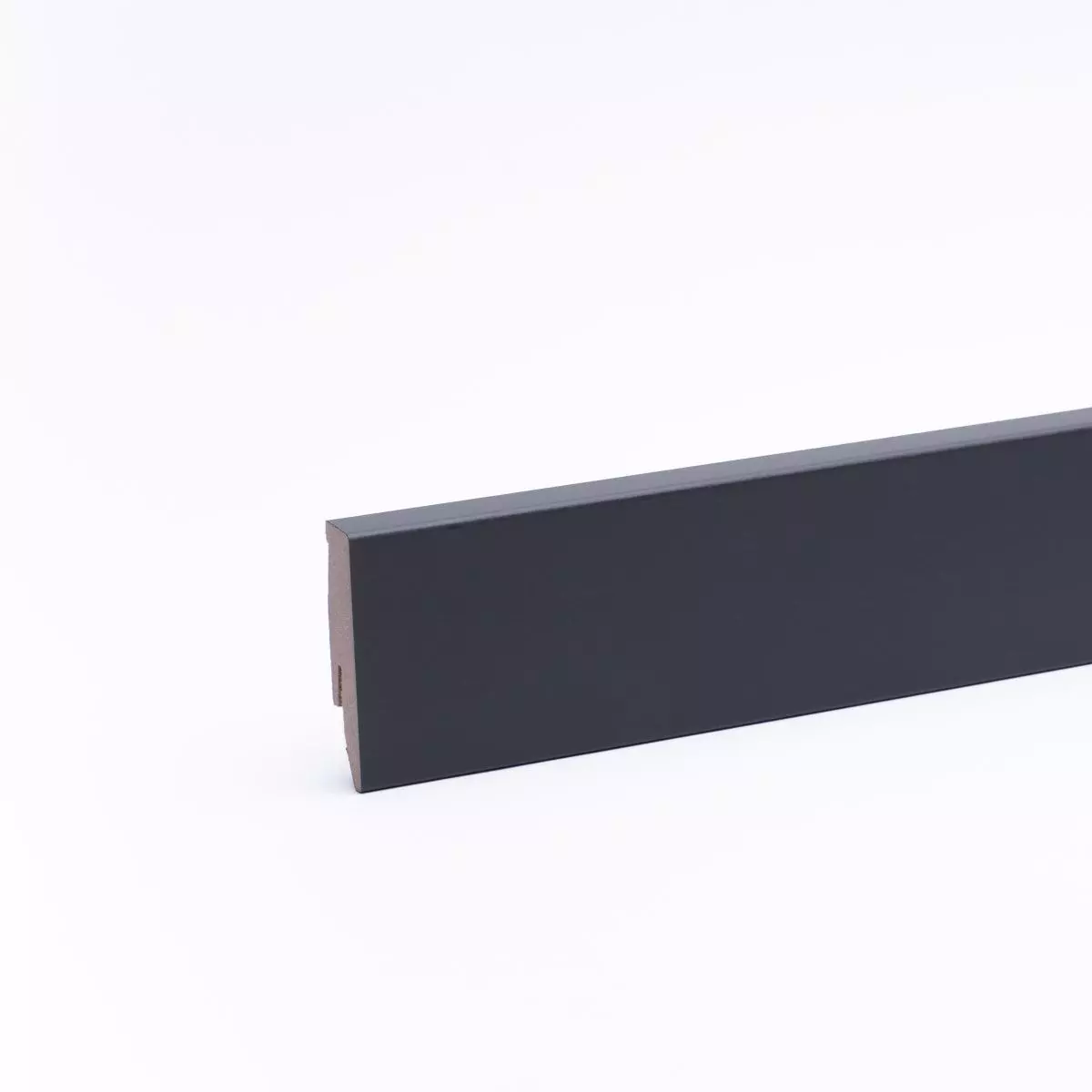 Dekor-Sockelleiste 60 mm Grau / Anthrazit