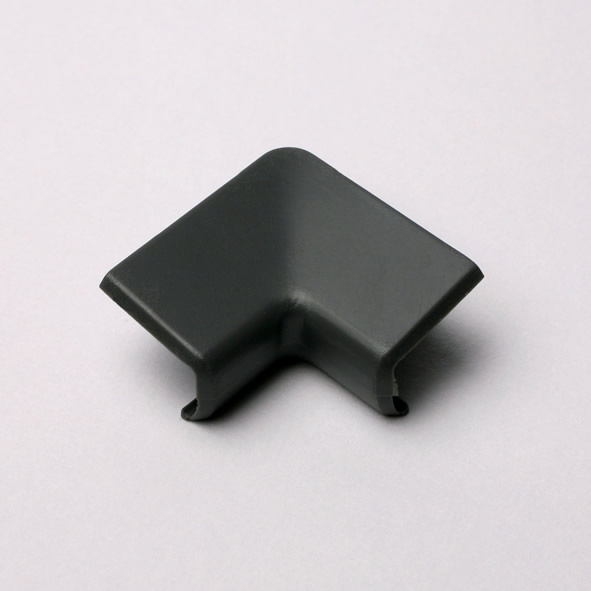 Angle intérieur pour plinthes flex pour revêtement du sol gris