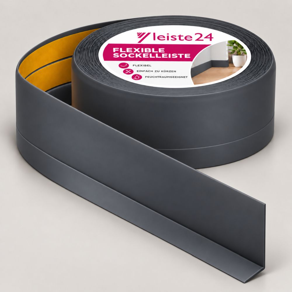 Plinthe souple Gris 50 x 15mm