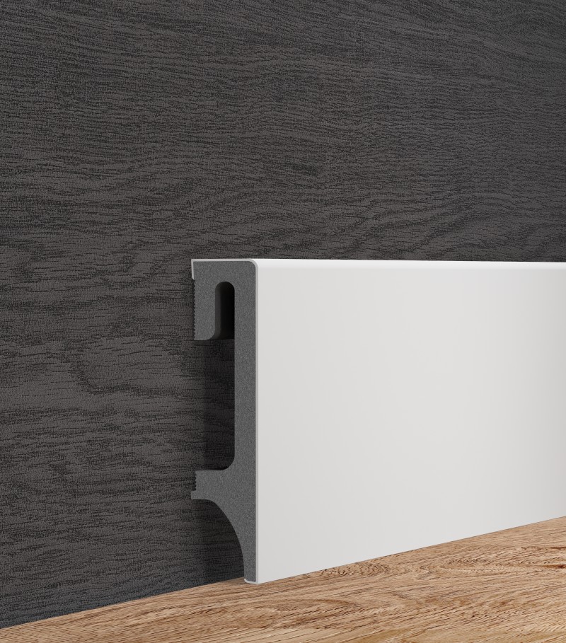 Plinthe Espumo ESP201 - 80 mm Blanc