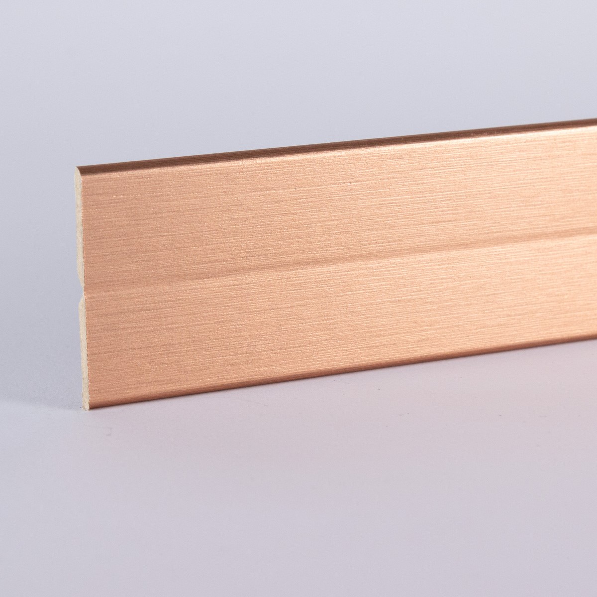 Knickleiste/Abschlusswinkel MDF Kupfer 22 x 22 x 2600 mm