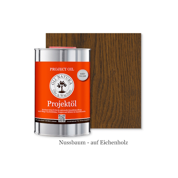 OLI-NATURA Project Oil colour - 1 Liter - Walnut