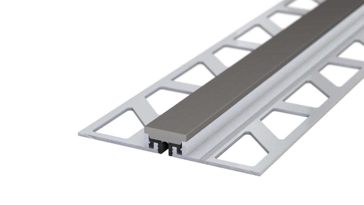 DilaTec 778 Système de joint de dilatation pour revêtements 4-6mm - Gris foncé 2,5m