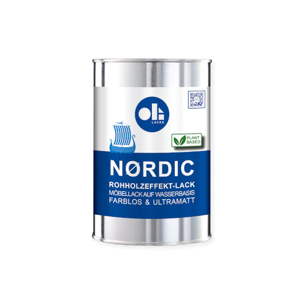 OLI-NATURA Aqua Nordic - peinture effet bois brut 1 l