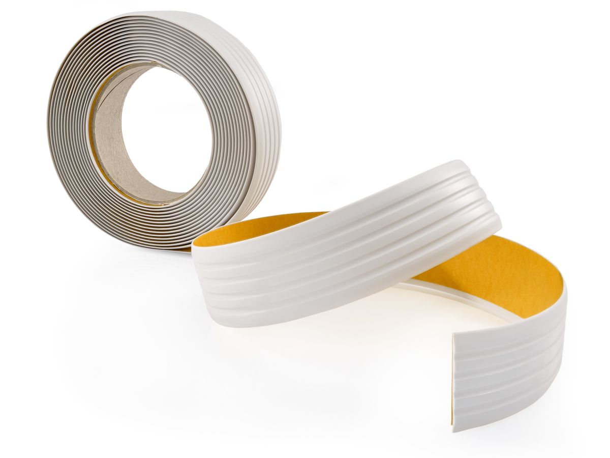 5 m Ruban antidérapant 35 mm - gris clair