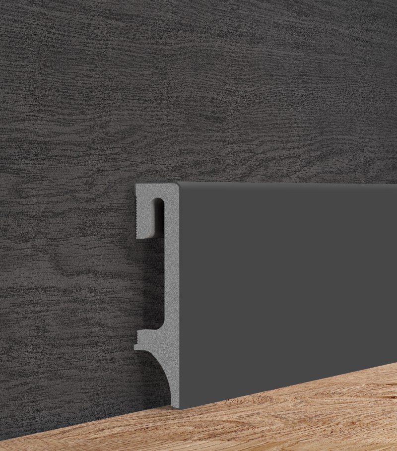 Plinthe Espumo ESP205 - 80 mm Gris/Anthracite