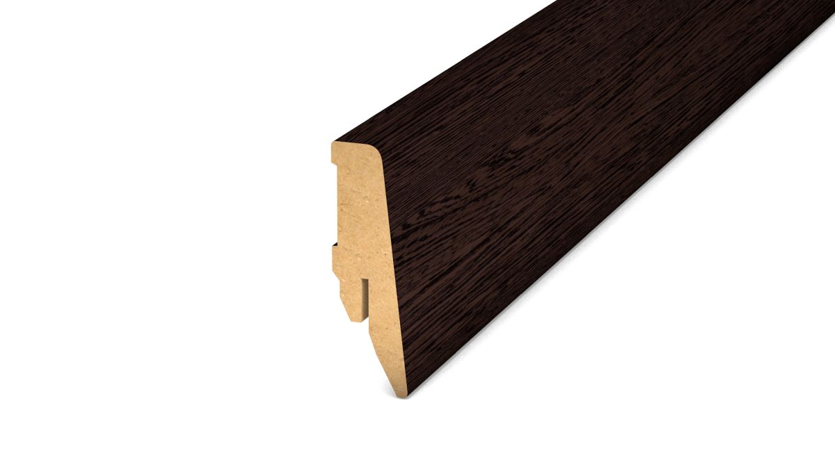 Prinz MDF-plinthe 18 x 58 mm - N° 809 - Wenge - 250 cm