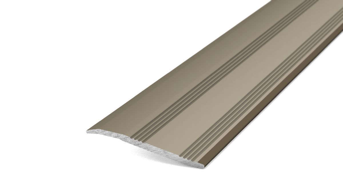 Prinz perfil rampa 28 mm - N.º 262 - Acero inoxidable mate - 270 cm