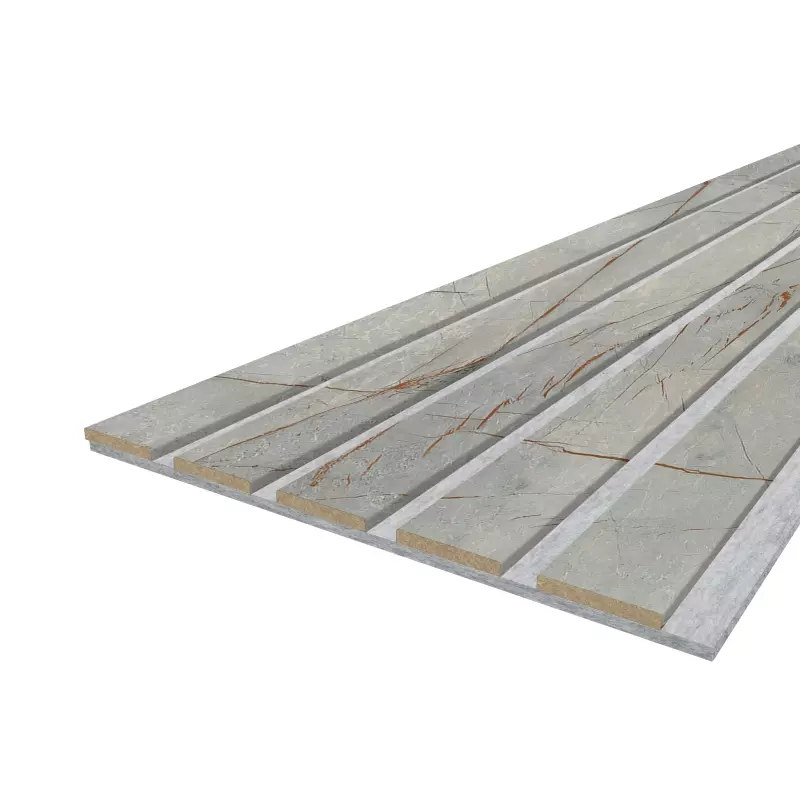 Akustikpaneel LX - Filzfarbe Grau 2600x400mm - verschiedene Farben