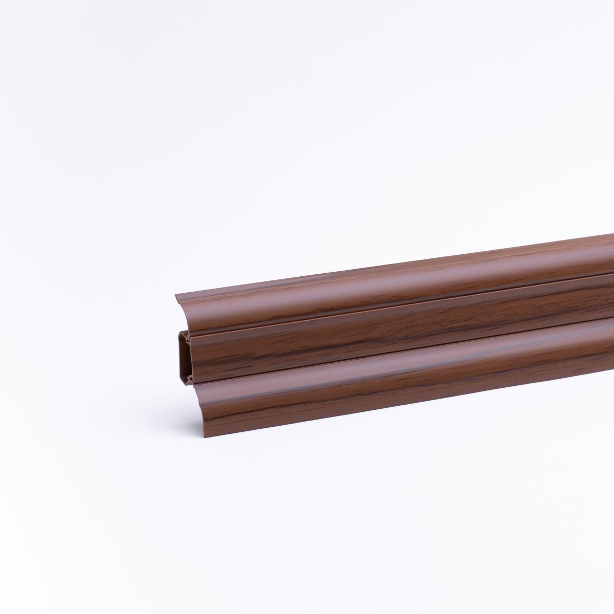 Plinthes flex duo 54 mm noyer