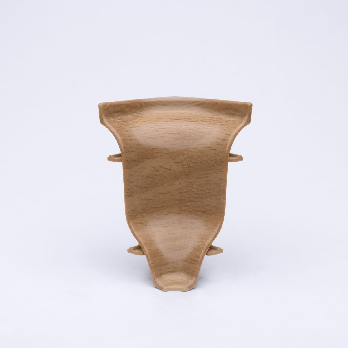 Angle intérieur pour plinthes flex-duo 54 mm hêtre teinté