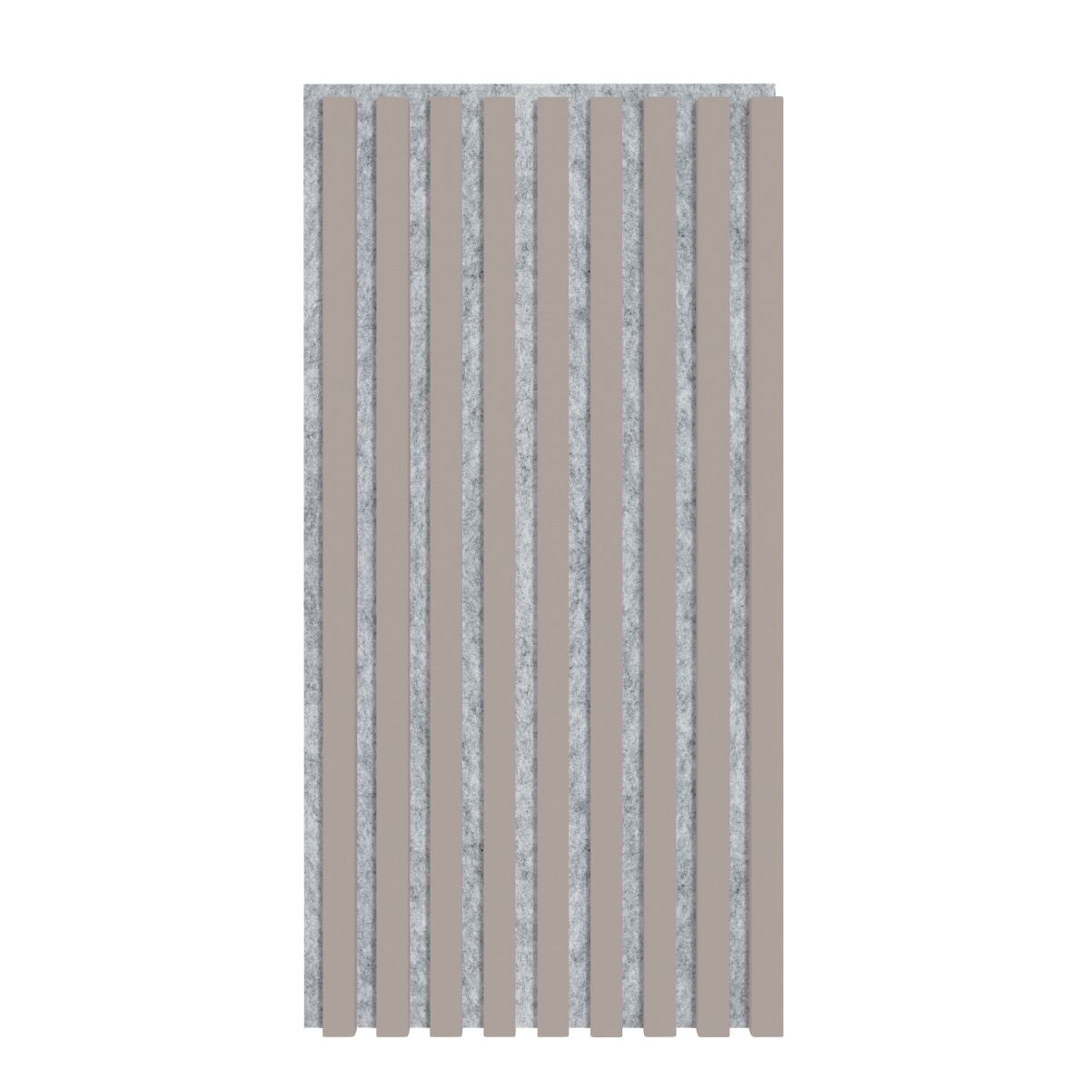 Panneau acoustique Acoustic+ gris sable 800 x 400 mm - feutre acoustique gris