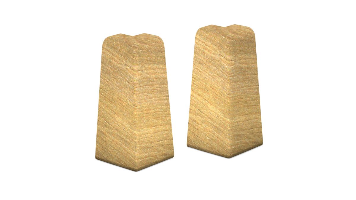 Prinz angles extérieurs pour MDF-sockeleiste 18 x 58 mm n° 809. - Royal oak
