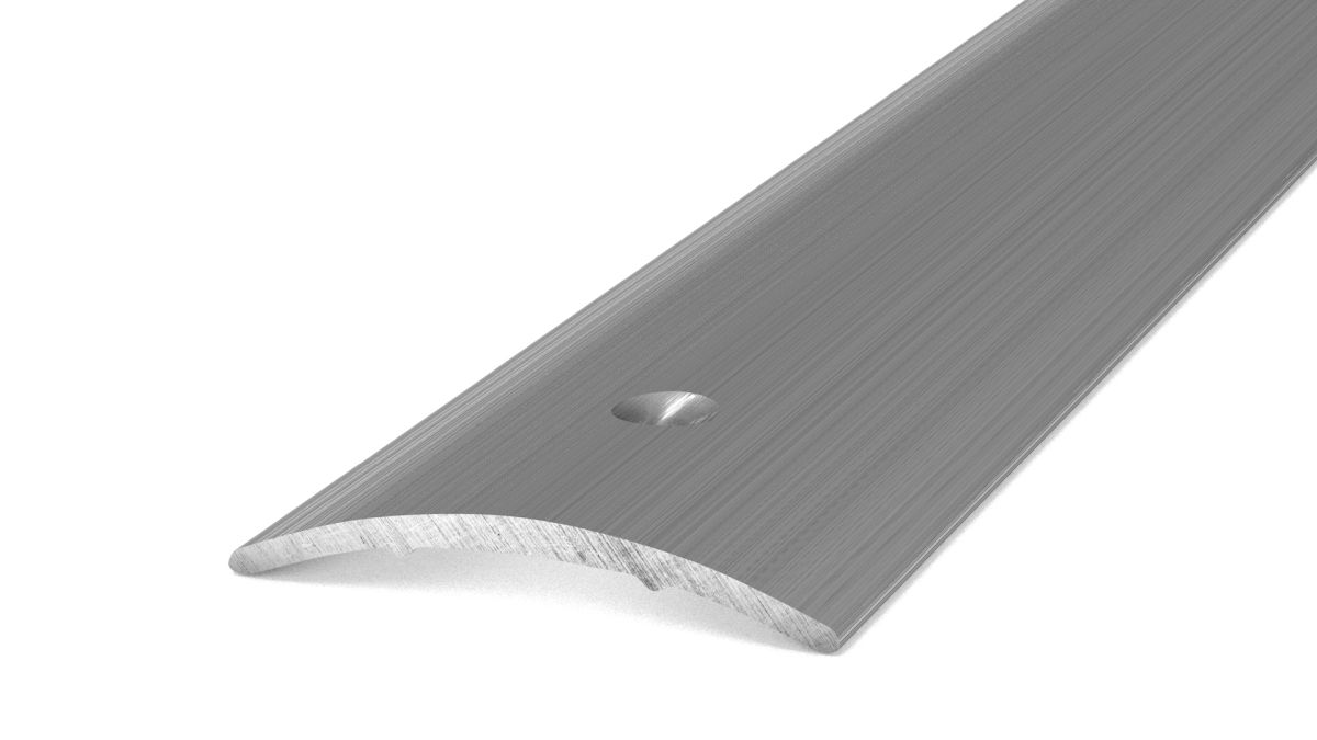 Prinz profilé de transition 30 mm - N° 130 - Acier inoxydable brossé - 270 cm