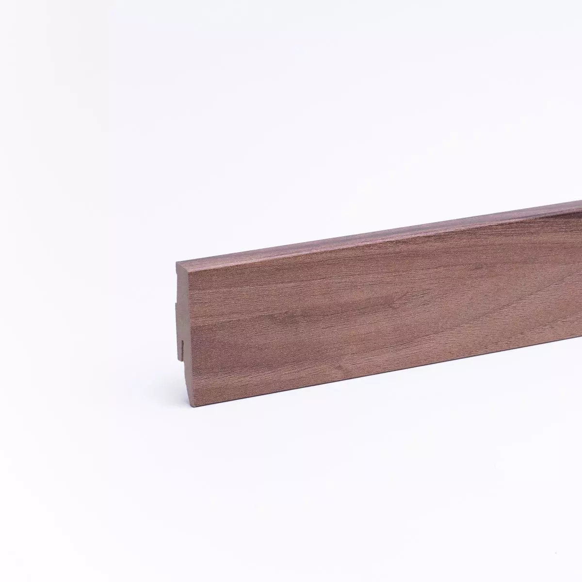 Sockelleiste mit Holzoptik 60 mm Zebrano