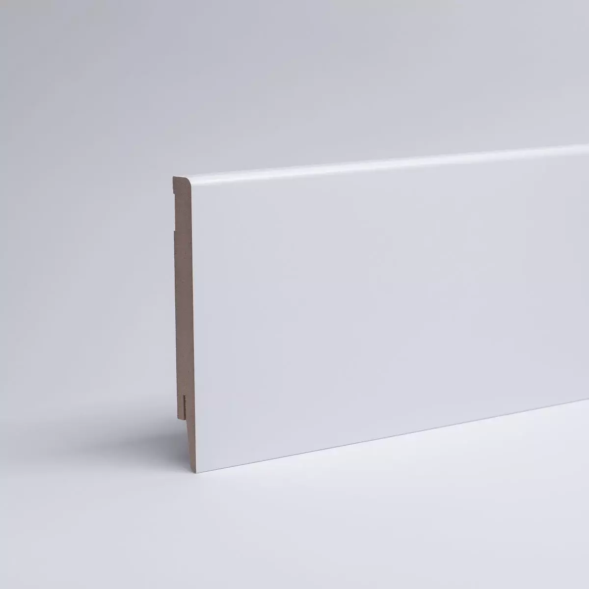 Sockelleiste Weimarer Profil 150 mm MDF - Weiß lackierfähig