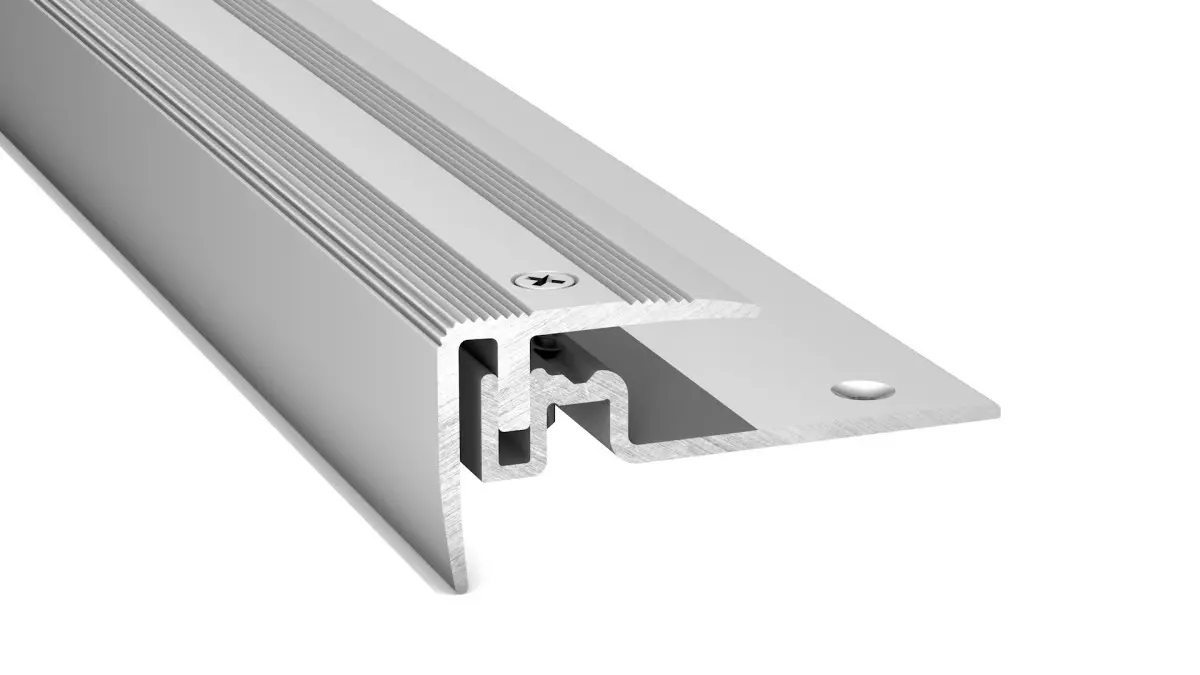 Treppenkantenprofil Silber - 2,50 m