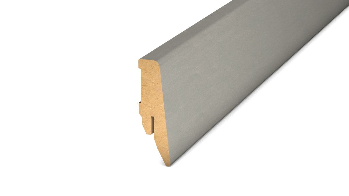 Prinz MDF-plinthe 18 x 58 mm - N° 809 - Gris - 250 cm