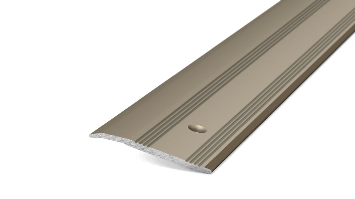 Prinz perfil rampa 28 mm - N.º 262 - Acero inoxidable mate - 270 cm