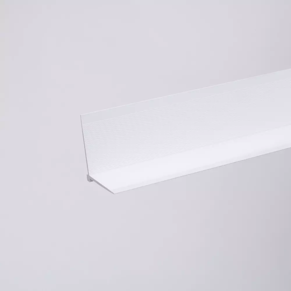 Tapeteneckleiste / Tapetenwinkel - Weiß - 23 x 23 x 2.600mm