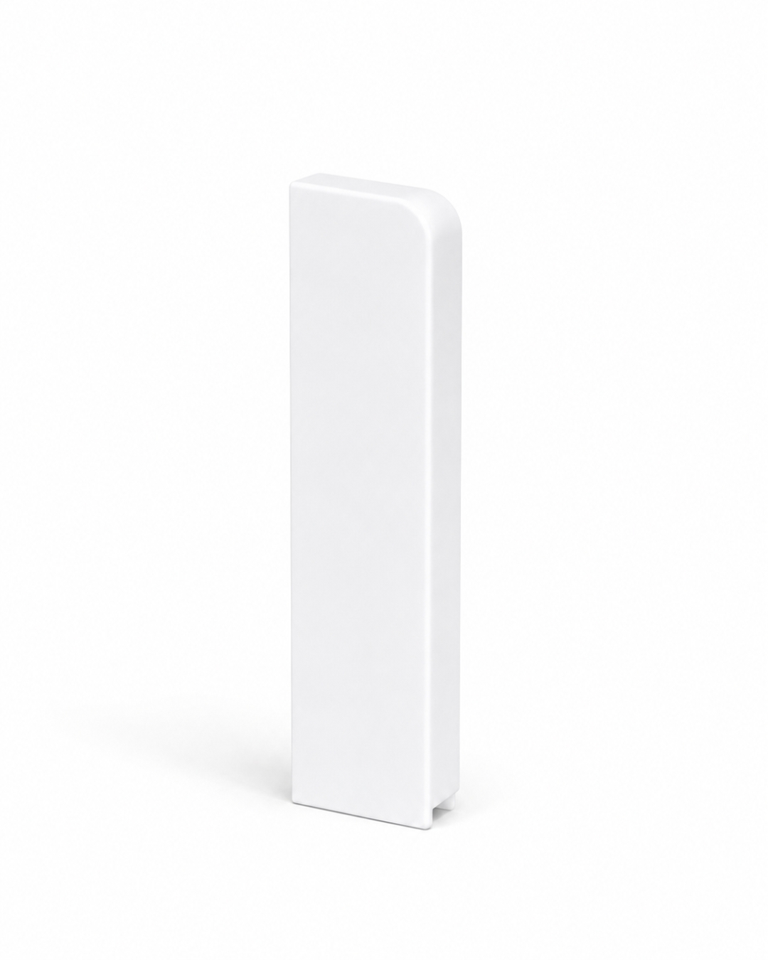 Extremo a la izquierda para Prima-Flex strip 75 mm blanco