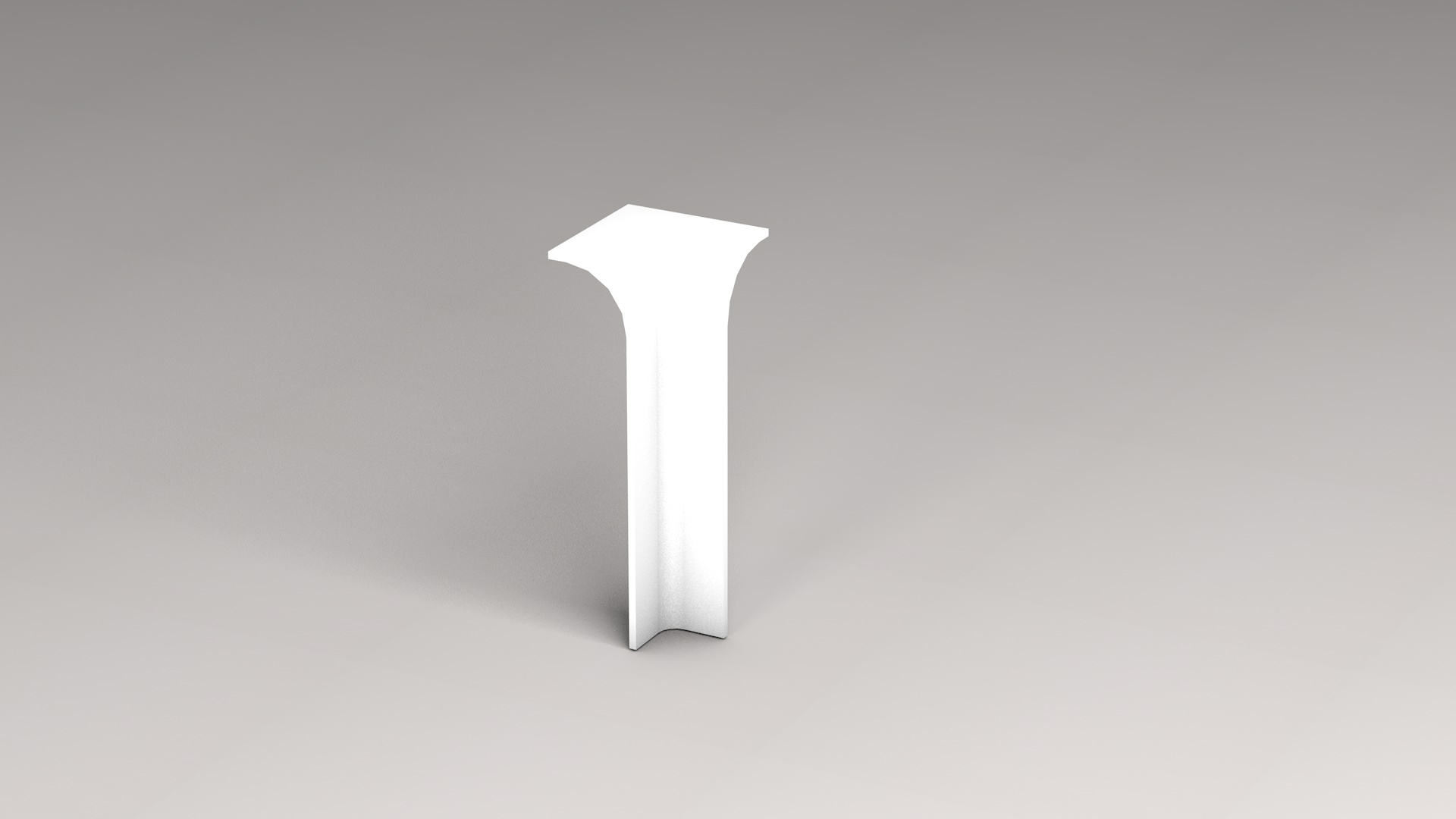 Prinz angle intérieur - Plastique. pour cellpro 60 sockellleisten - N° 813 - Blanc