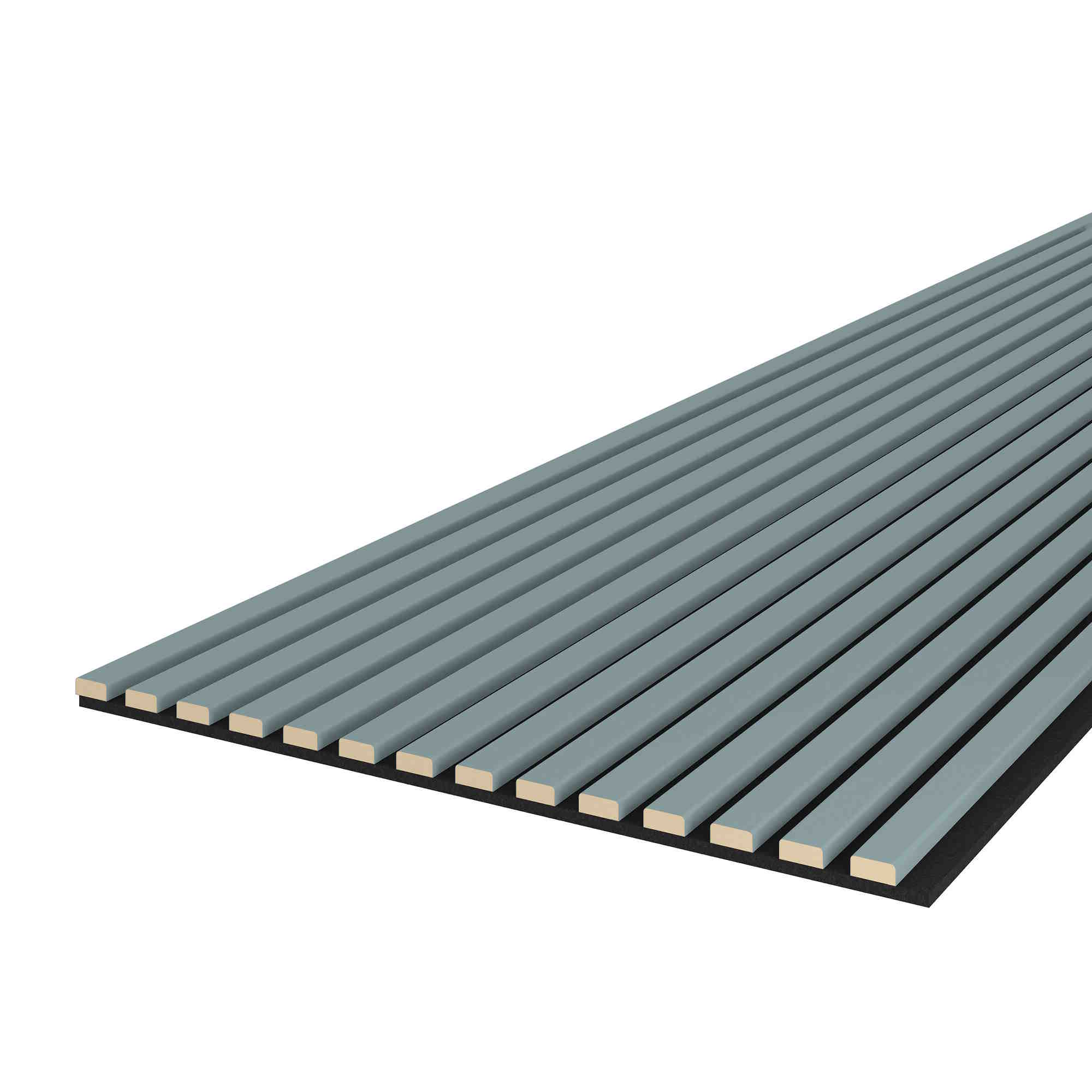 Panel acústico Acoustic+ Nordic 2400 x 600 mm - Fieltro acústico negro