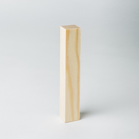 Bloc d'angle universel pin laqué