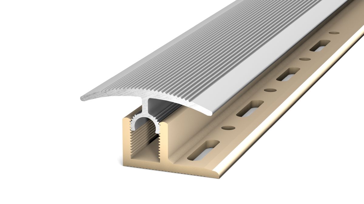 Prinz PROFI-TEC MASTER profilé de transition 34 mm - N° 314 - Argent - 90 cm