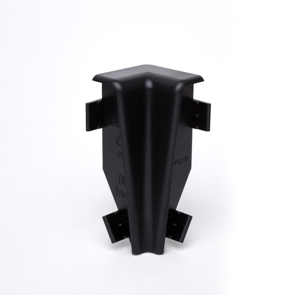 Angle intérieur 60 mm noir