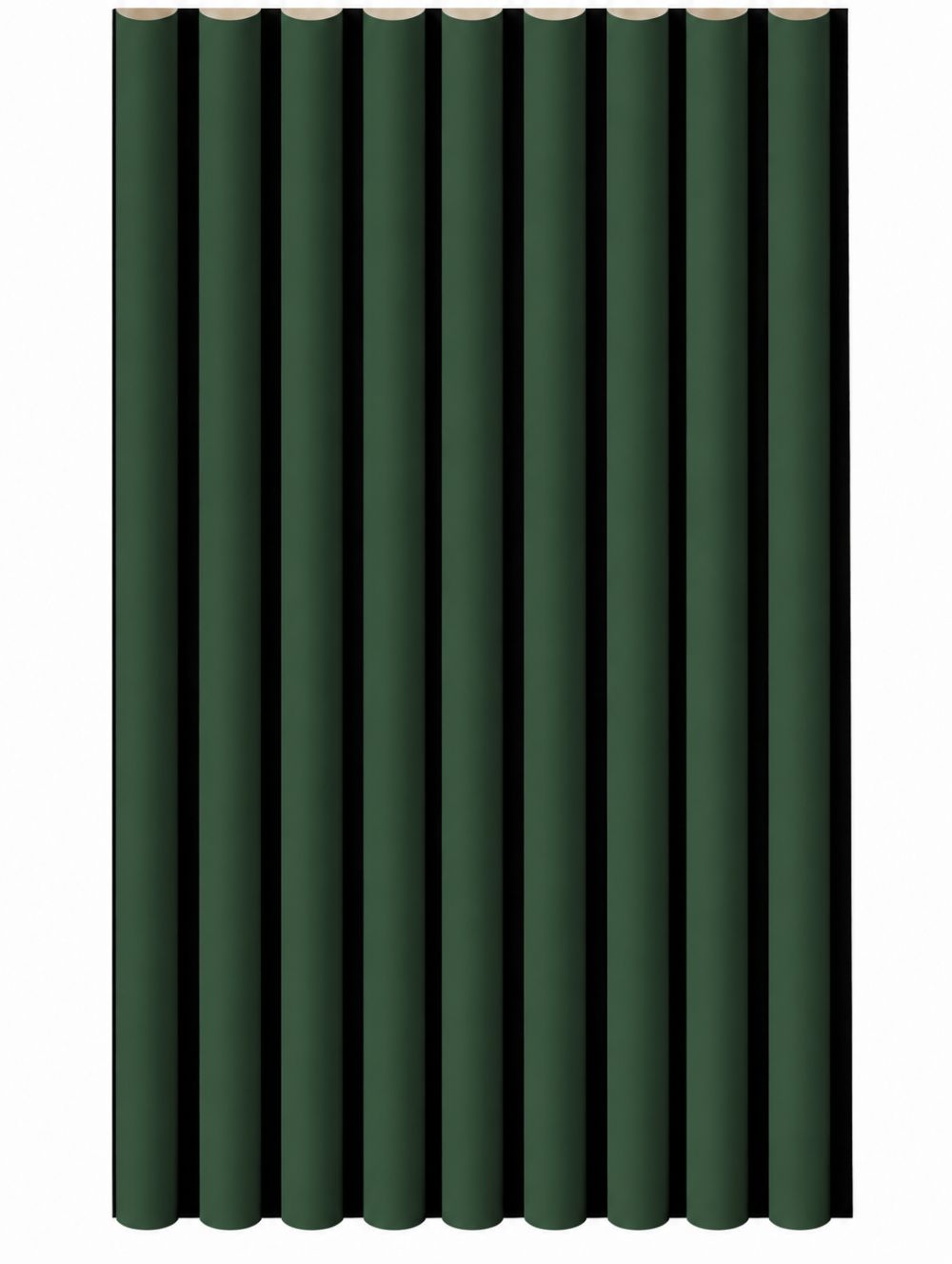 Pannello acustico WAVE 2600 x 400 mm - Feltro acustico nero - Forest
