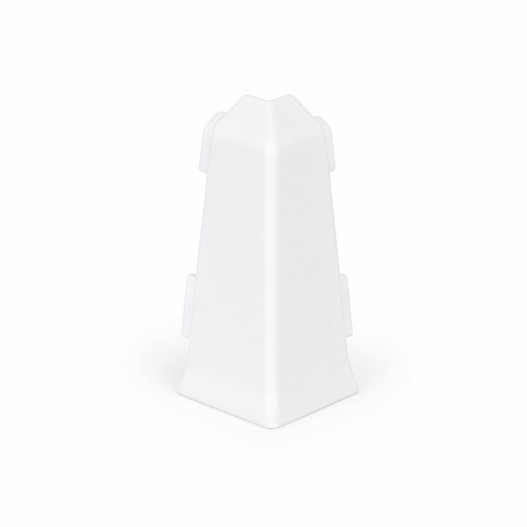 Esquina exterior para listón Smart-Flex 70mm blanco