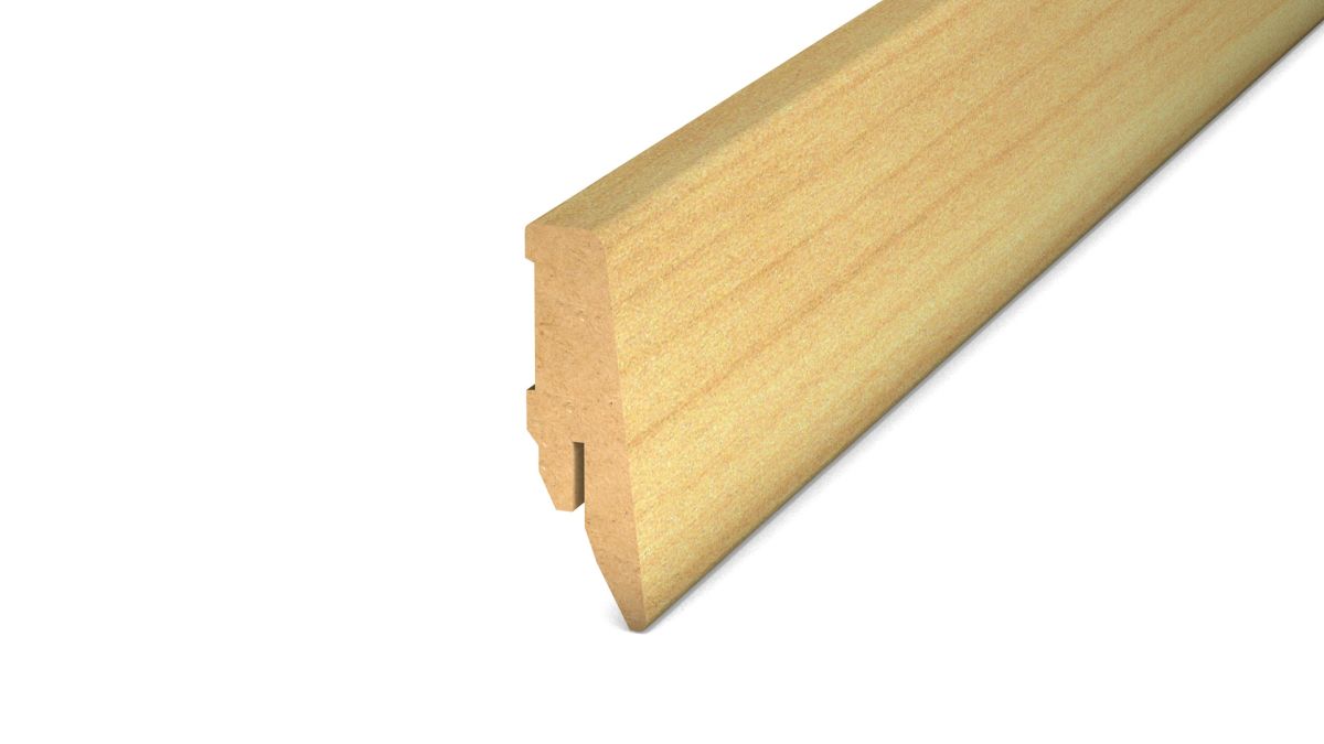 Prinz MDF-plinthe 18 x 58 mm - N° 809 - Érable - 250 cm