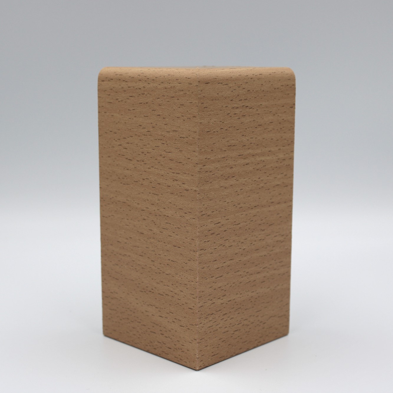 Abschluss Links/Rechts für Heizungsrohrverkleidung 120mm Buche natur