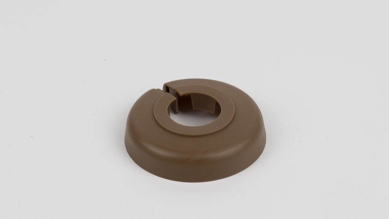 Prinz heizkörperrosette innen-ø 18 mm - N° 852 - Noyer