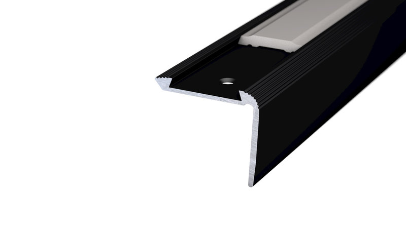 Prinz profilé combiné 39 x 32,2 mm - N° 191 - Noir RAL 9005 - 250 cm