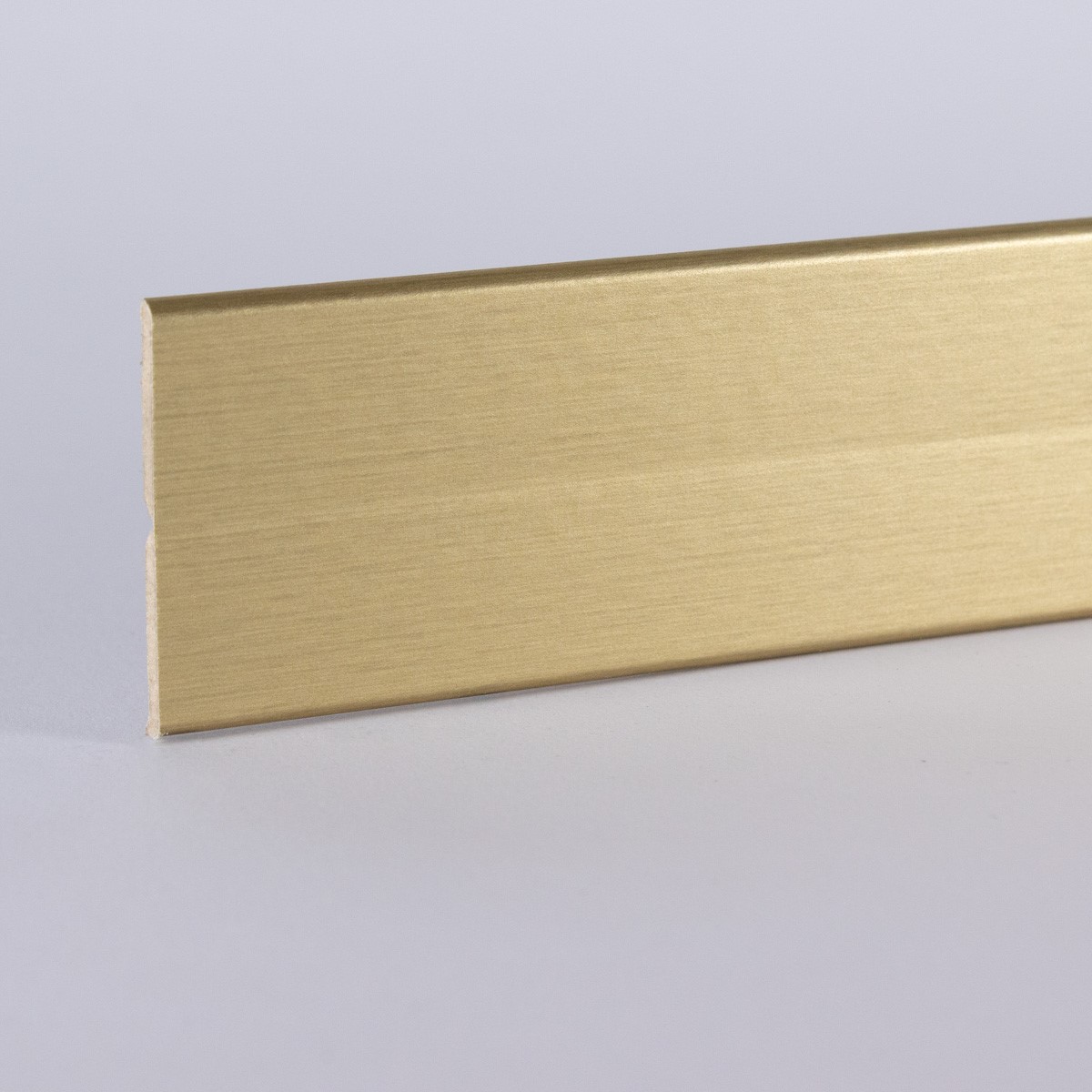 Knickleiste/Abschlusswinkel MDF Gold 22 x 22 x 2600 mm