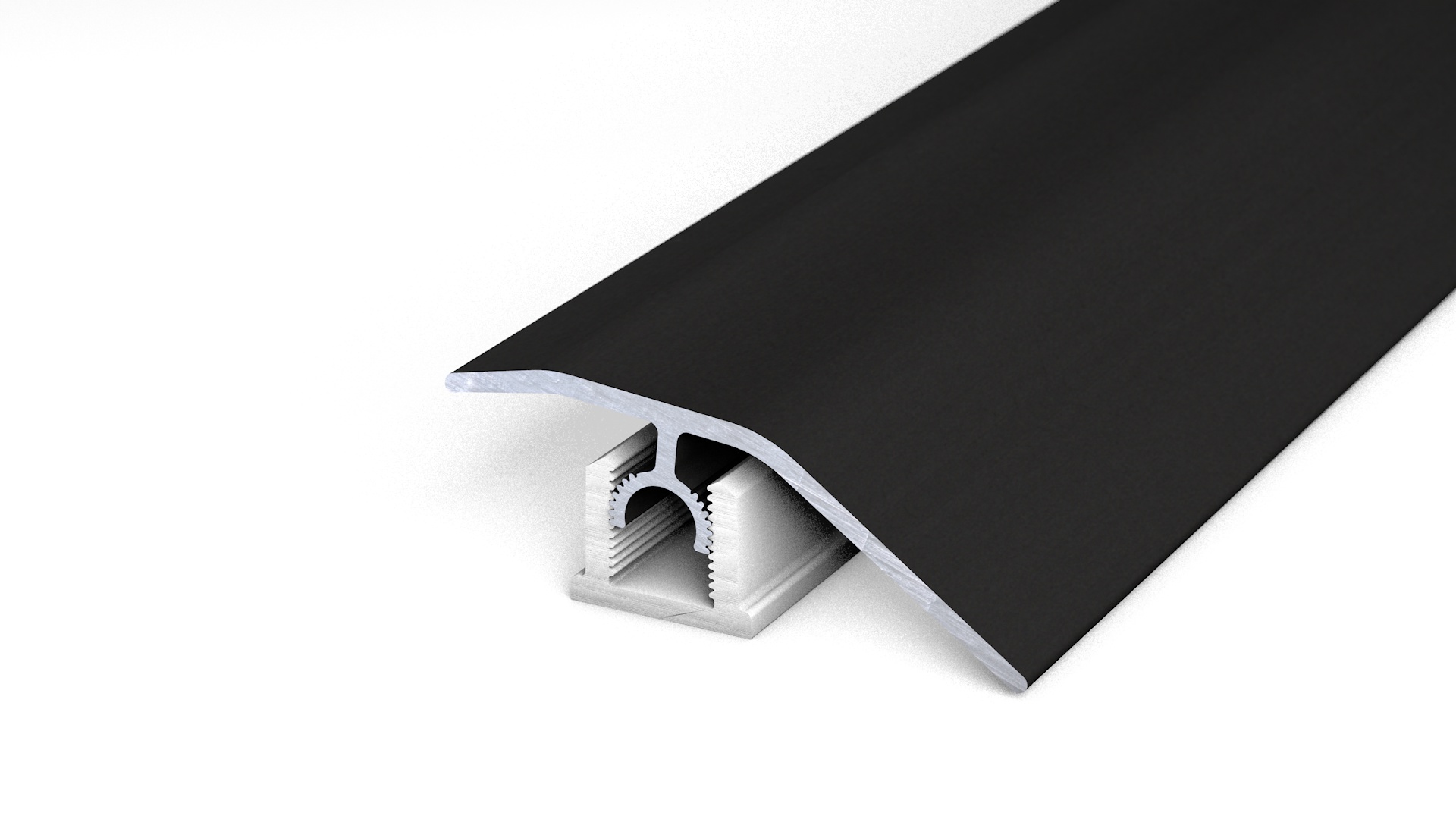 Prinz PROFI-TEC CORE profilé de compensation 44 mm - N° 336 - Noir - 200 cm