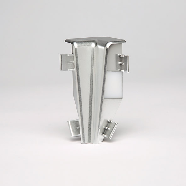 Angle intérieur 60 mm inox / titanium