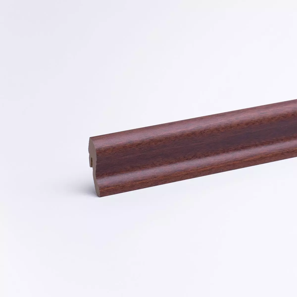 Sockelleiste mit Holzoptik 40 mm Merbau