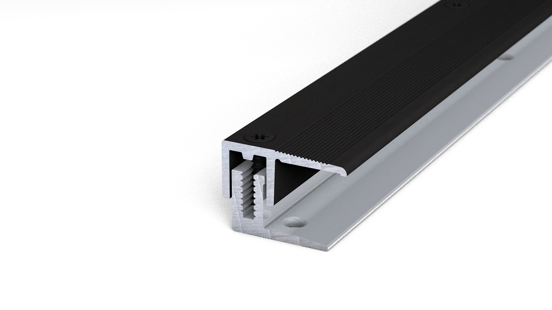 Prinz LPS 220 profilé de finition 21 mm - N° 222 - Noir - 100 cm
