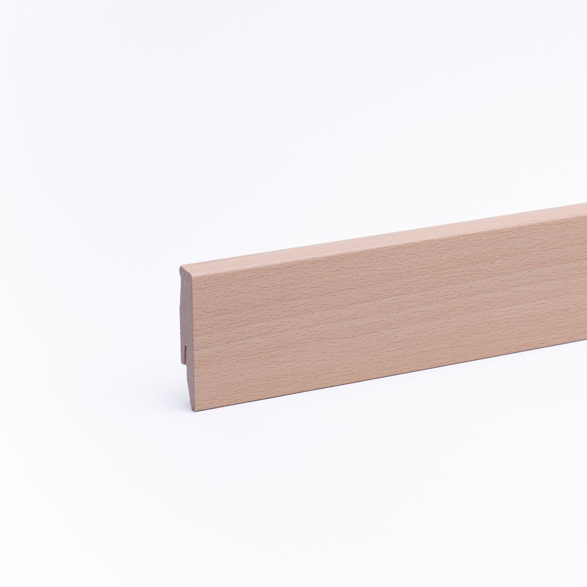 Plinthe aspect bois 60 mm hêtre clair