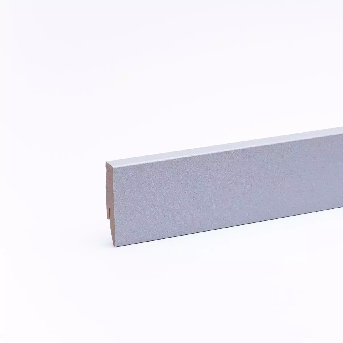 Sockelleiste 60 mm im Dekor Edelstahl