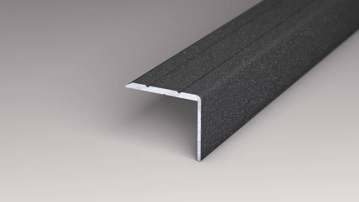 Winkelprofil 24,5 x 20 x 1.000 mm  Anthrazit metallic - selbstklebend