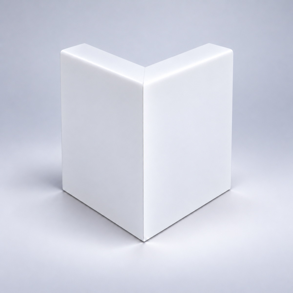 Angolo esterno per copribattiscopa 100 mm bianco