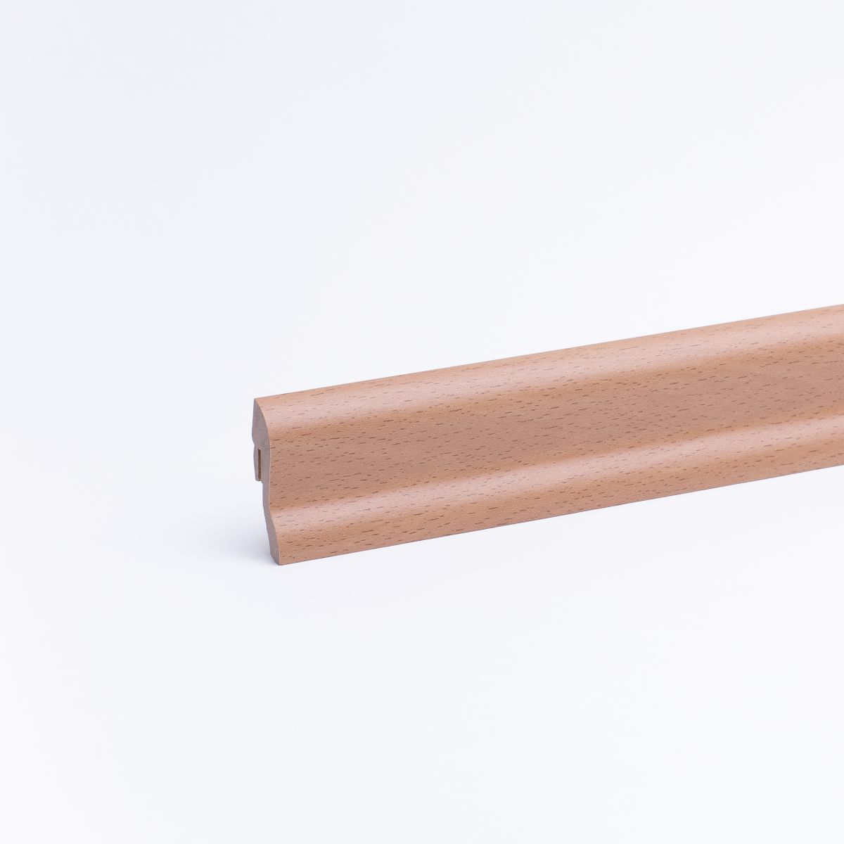 Plinthe aspect bois 40 mm hêtre naturel