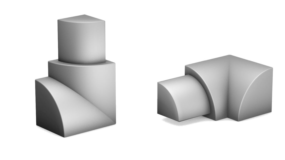 Prinz angle intérieur pour alu-profilé quart-de-rond 12,5 mm - Métal moulé - Argent
