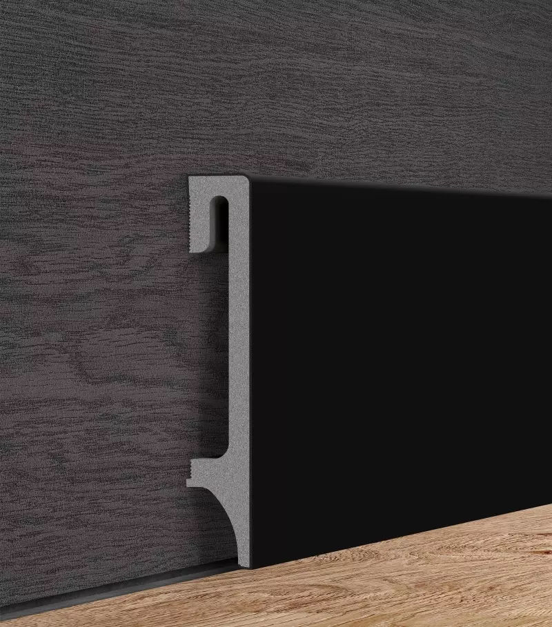 Sockelleiste Espumo ESP406 - 100 mm Schwarz